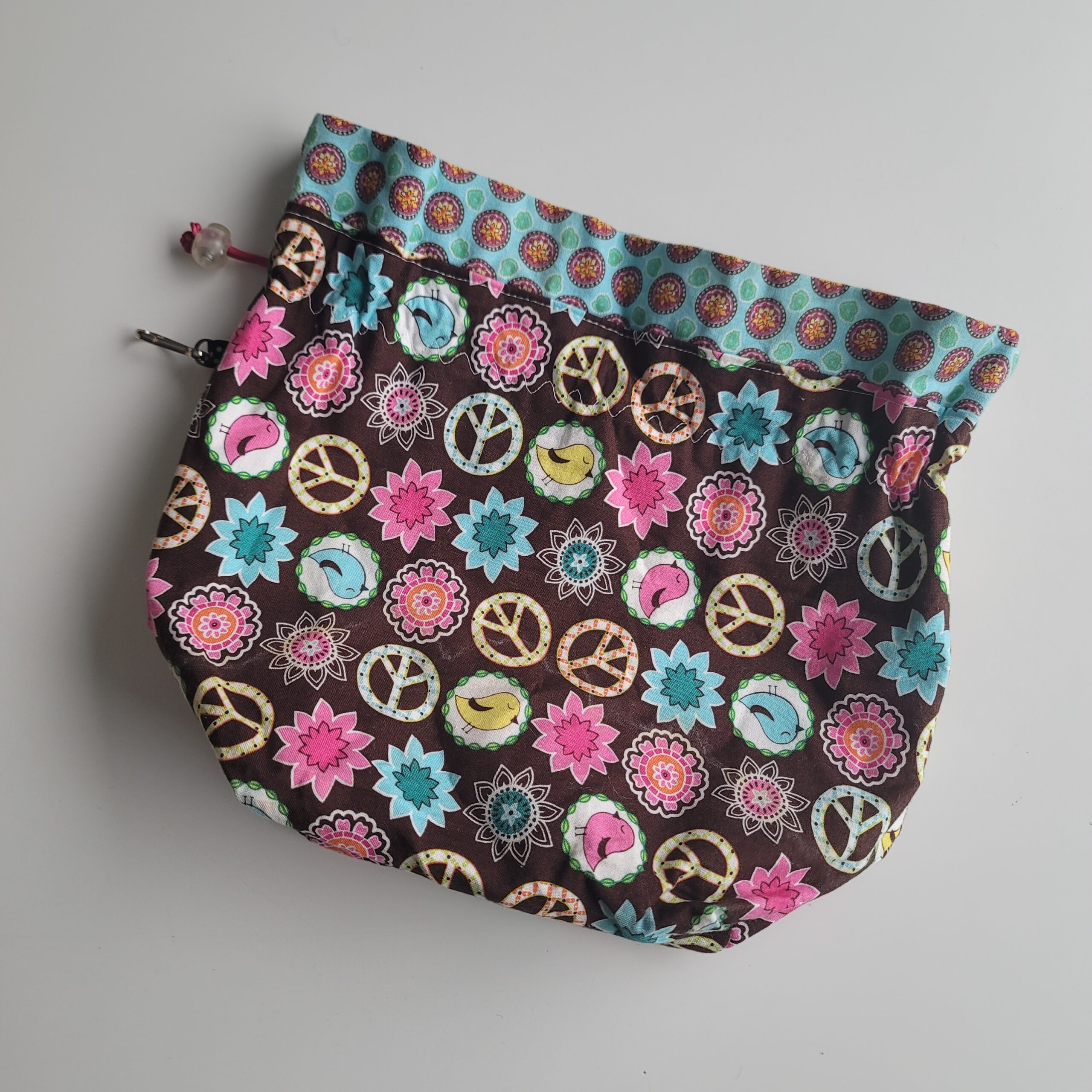 Small project bag - Peace - ACCROchet